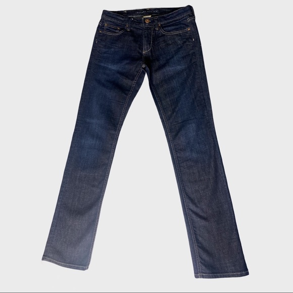 Banana Republic Dark Wash Denim Straight - Picture 3 of 5